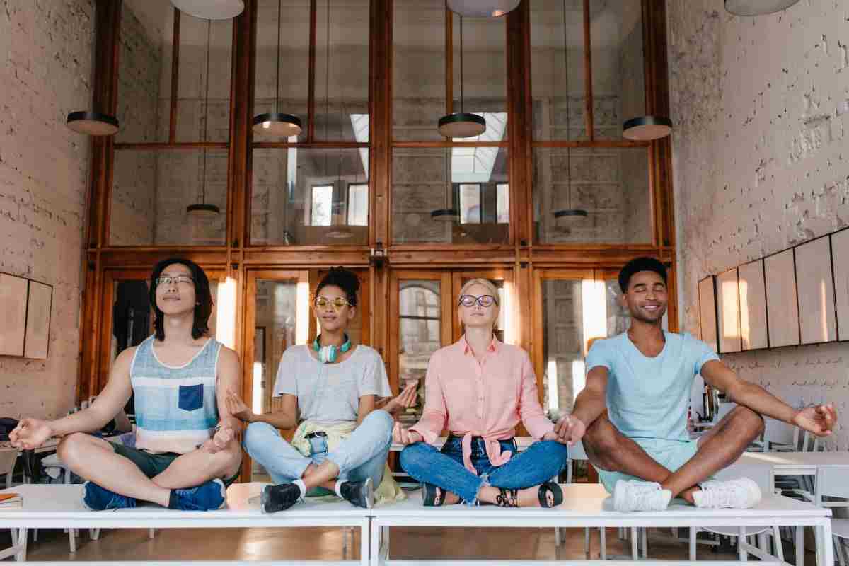 Corporate meditation and mindfulness experience